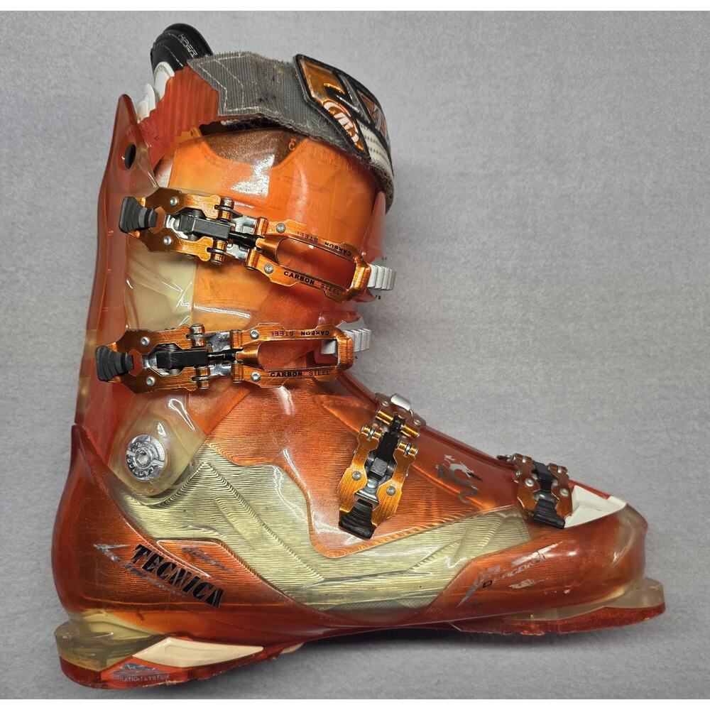 Tecnica 120 Flex Ski Boots‎ 28.0 Mondo 310mm BSL High‑Performance Alpine Orange